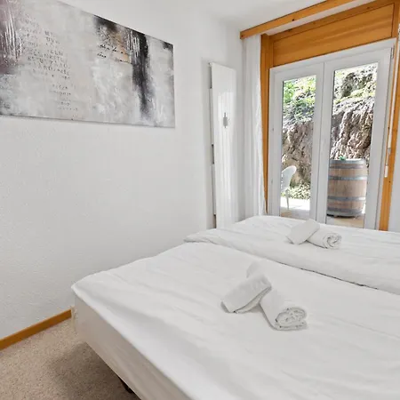 Paisible Au Pied Des Pistes De Apartamento Crans-Montana